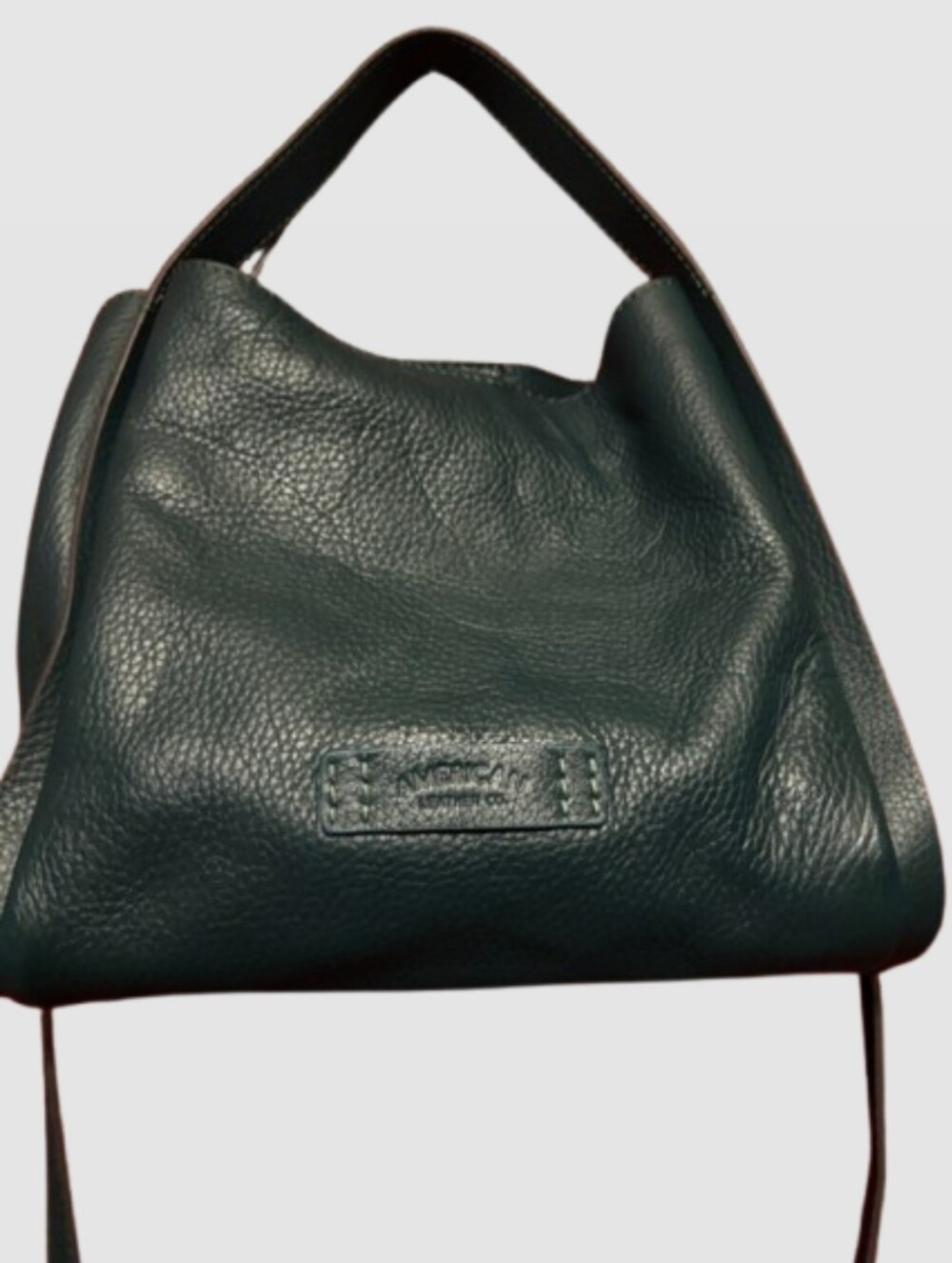Leather Shoulder Bag in Teal - American Leather Co.